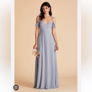 Birdie Grey Devin Convertible Bridesmaid Dress Size XS Dusty Blue